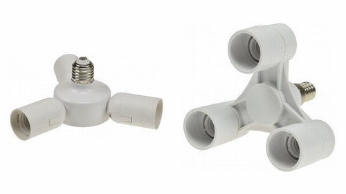 Triple fassung fach adapter - triple,