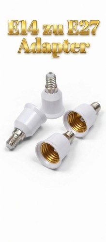 E14 e27 adapter - e27,