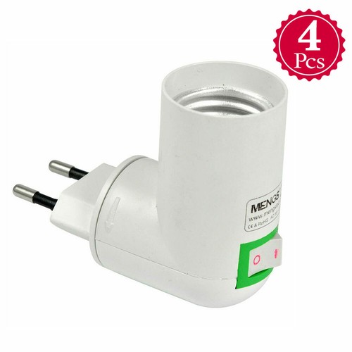 4er set e27 lampenfassung - 4er, mit