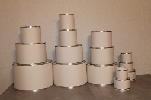 Lampenschirm weiß crema - lampenschirm,