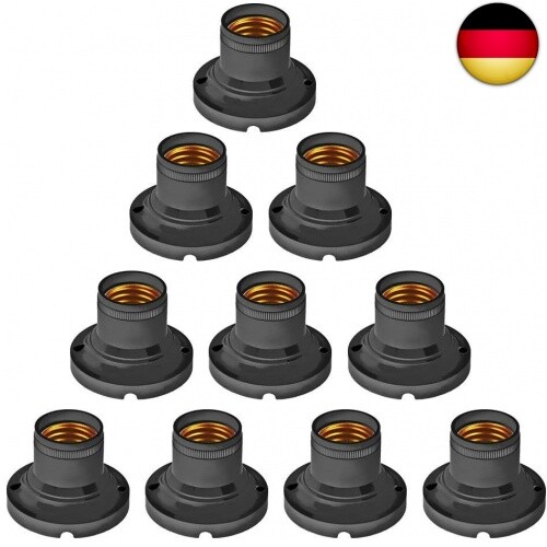 Stück lampenfassungen e27 - 10,