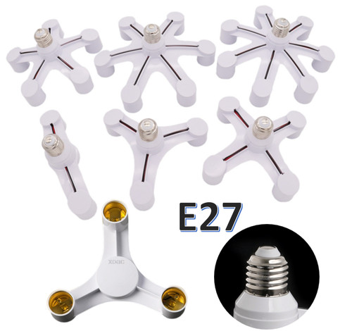 E27 sockel adapter - e27, 3/4/5