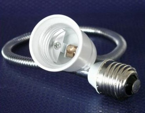 Lampenadapter e27 mit - e27, zu