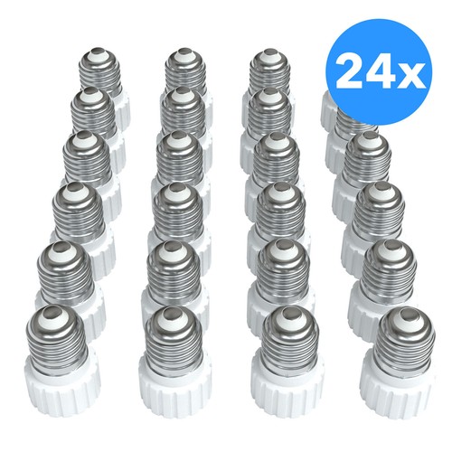 24x lampensockel adapter - 24x, e27